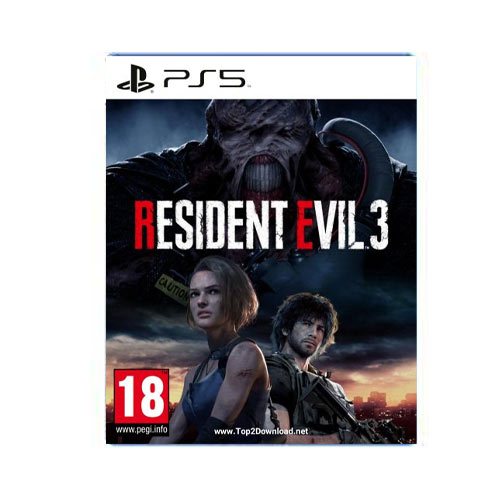 بازی Resident evil 3  دیتا مخصوص ps5